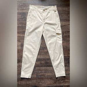 Summum Woman luxury casual ivory pants womens 6